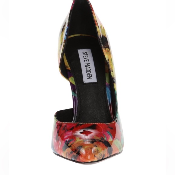 Steve‎ Madden Women's Groovi, Floral Multi Size 8 - Picture 4 of 15